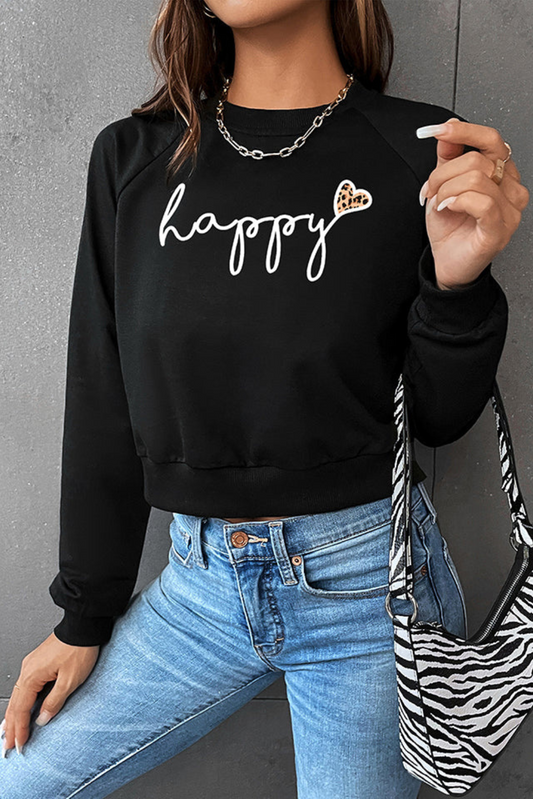 HAPPY Graphic Sweatshirt