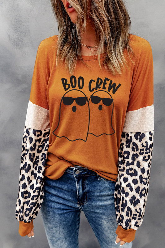 BOO CREW Ghost Graphic Top