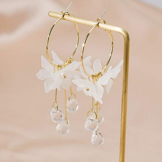 Flower Dangle Earrings