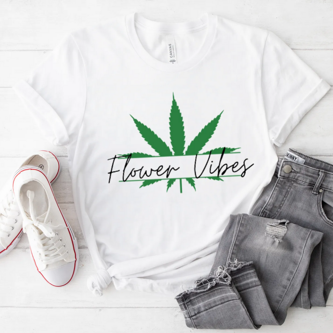 Flower Vibes Tee Shirt