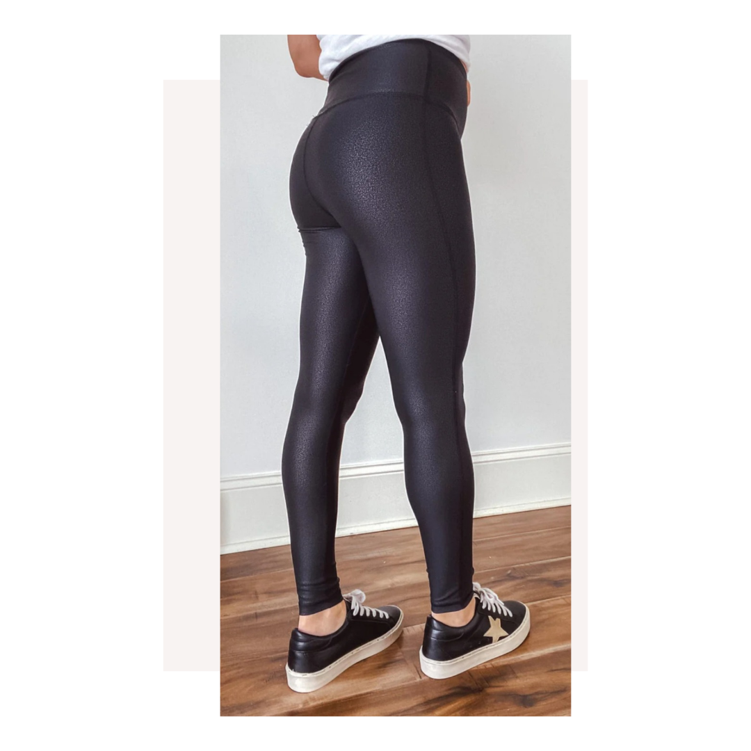 Black Pebble Leggings