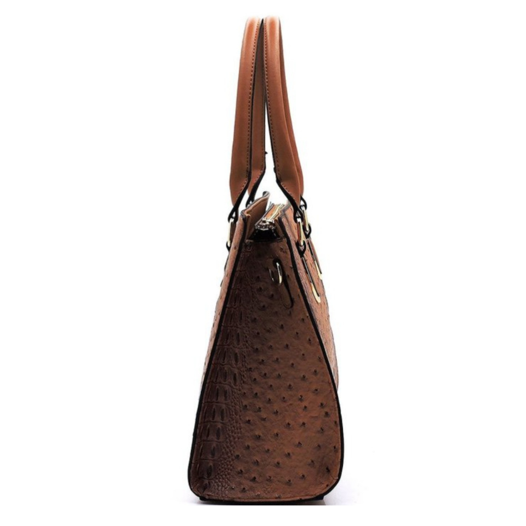 Croc Pattern Square Bag