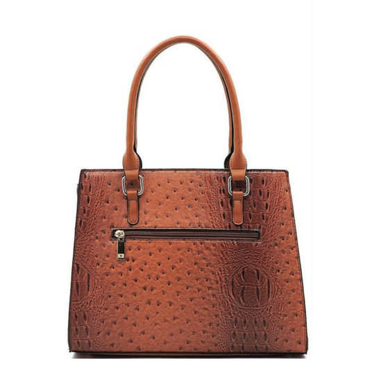 Croc Pattern Square Bag