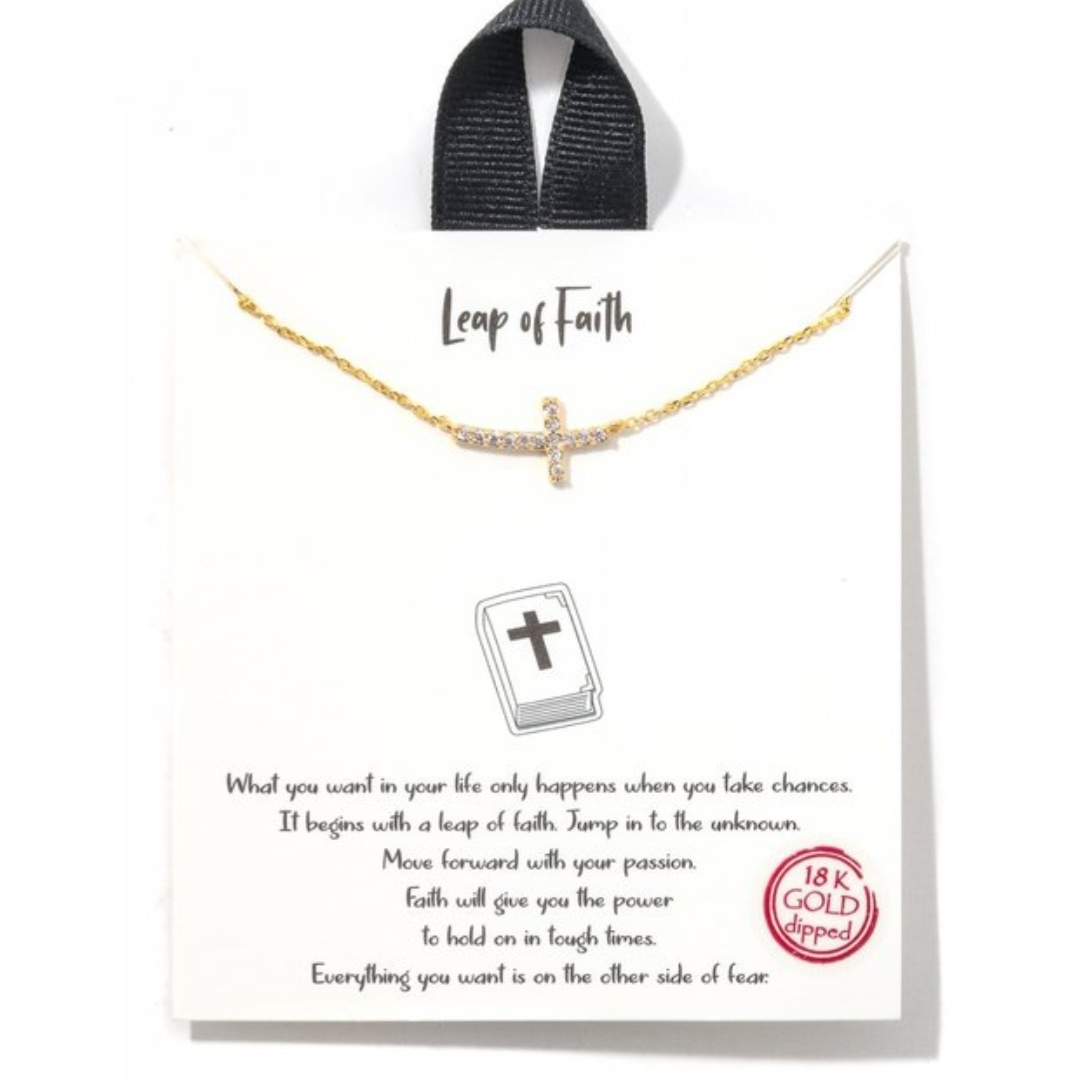 Leap Of Faith Necklace