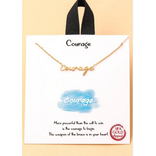 Leap Of Courage Necklace