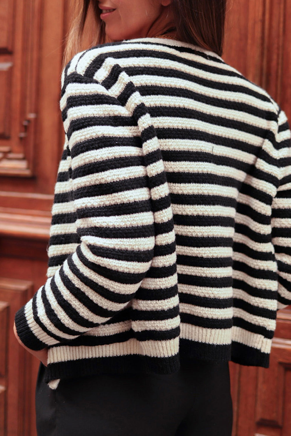 Stripe Lust Button Down Cardigan