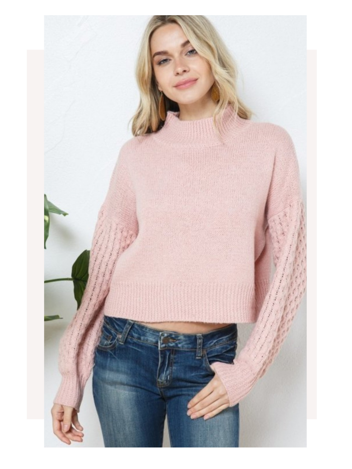 Lantern Sleeve Sweater